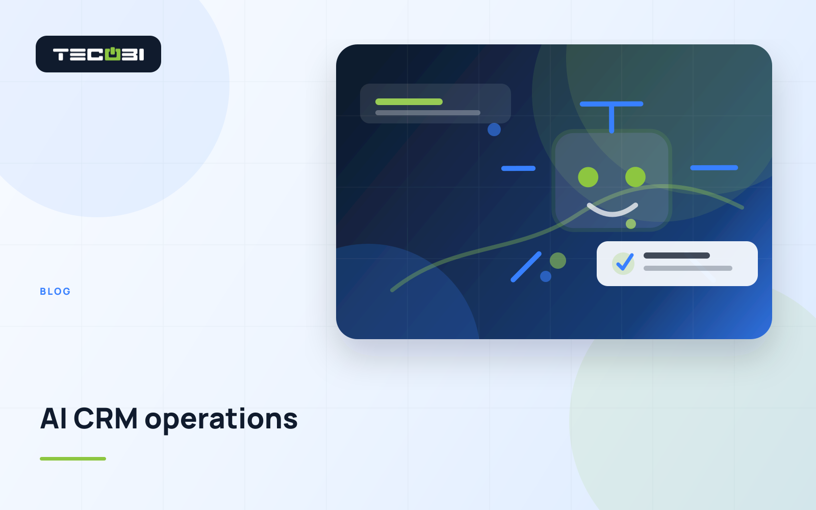 TECOBI article artwork for Automating the Tedious: How AI Saves Hours on Follow-Ups Without Losing the Personal Touch
