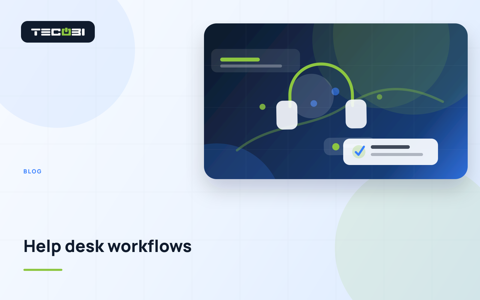TECOBI article artwork for Future of Help Desks: 2026 and Beyond