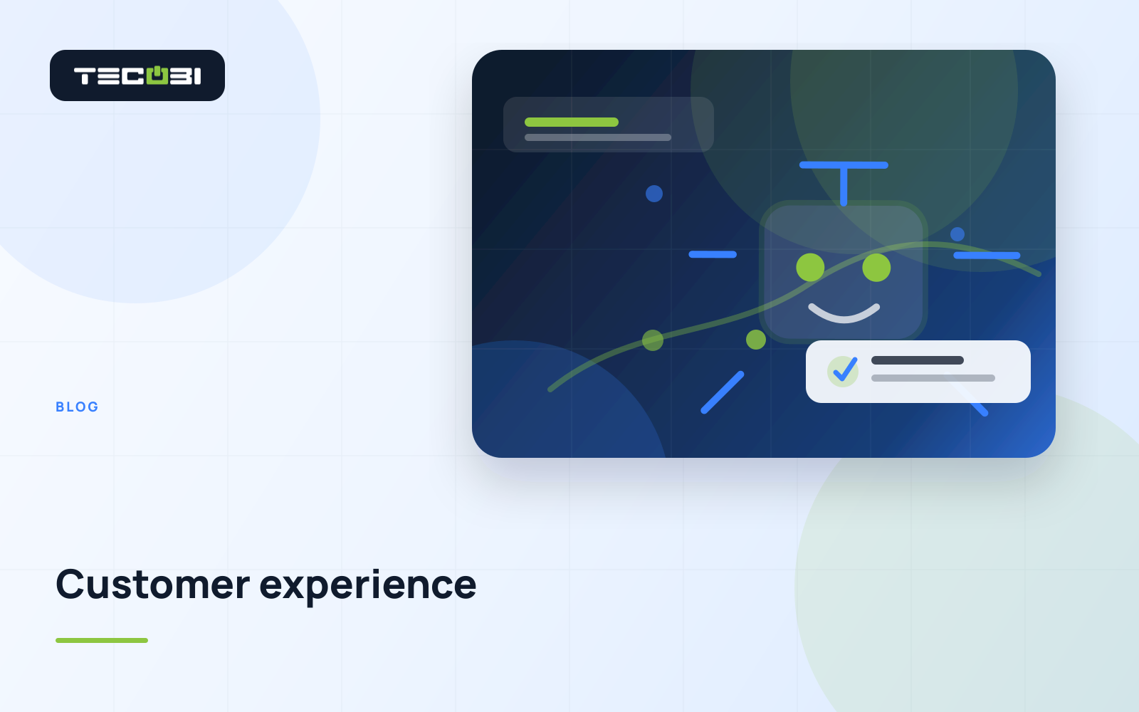 TECOBI article artwork for How Automotive Software Improves Customer Experience & Retention