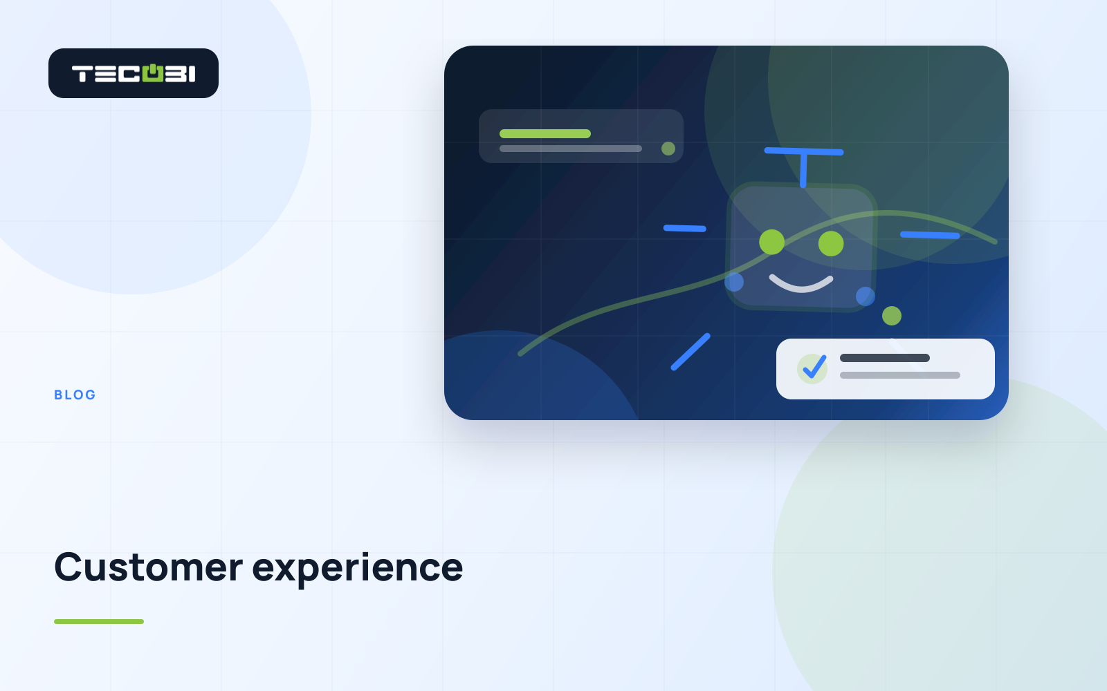 TECOBI article artwork for How Automotive Software Improves Customer Experience & Retention