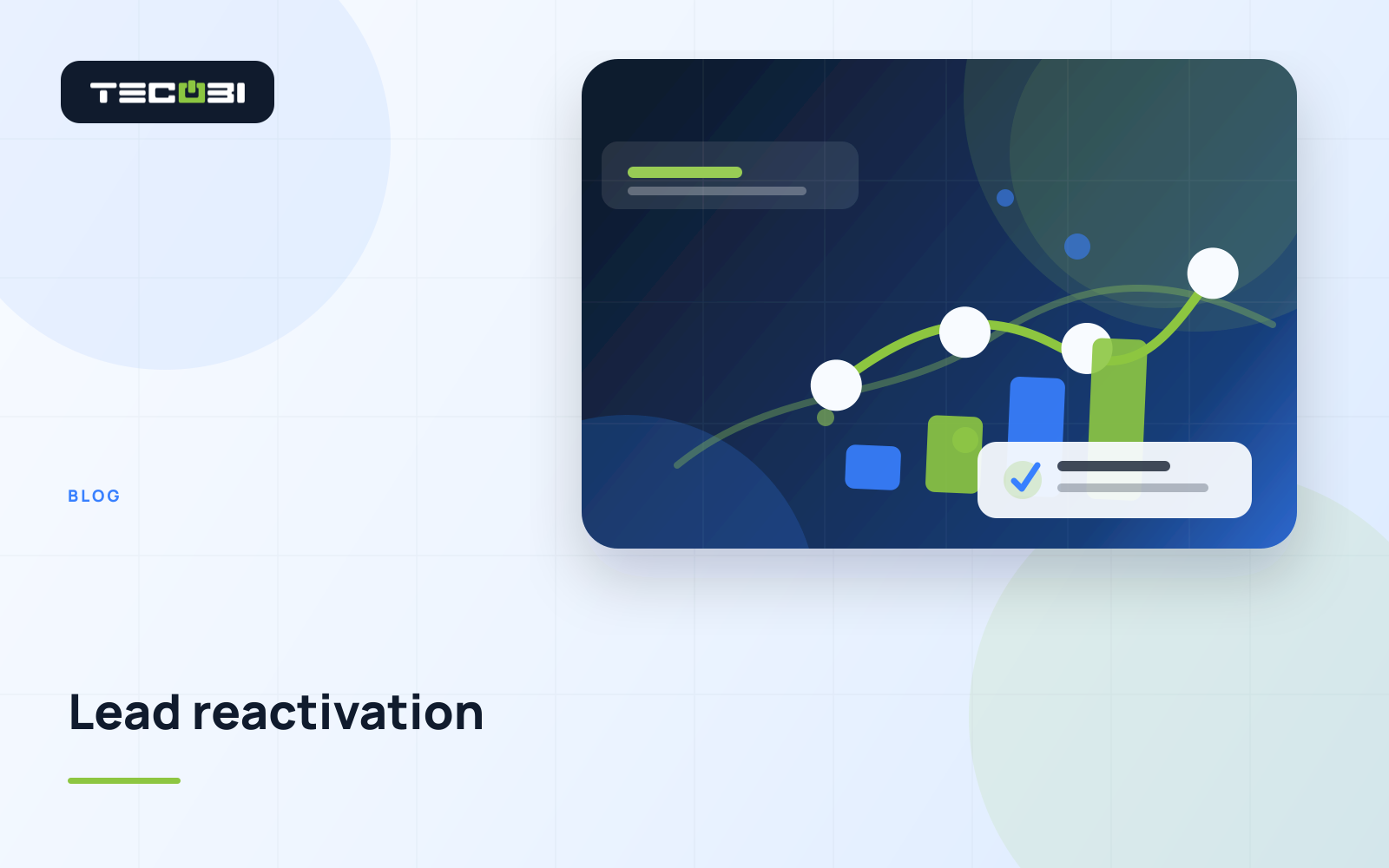TECOBI article artwork for How to Turn Cold Leads into Hot Buyers with Smart Lead Generation Strategies