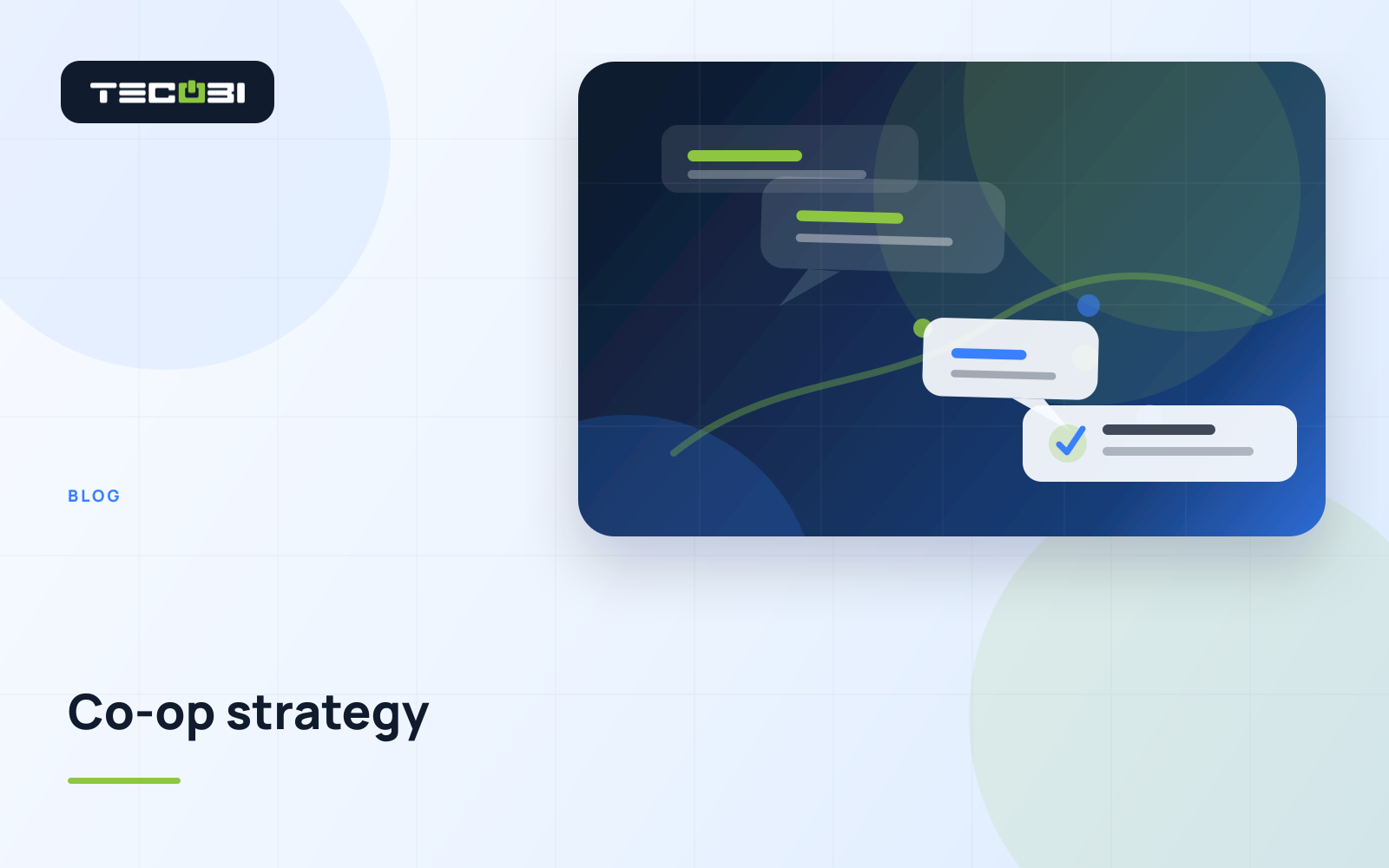 TECOBI article artwork for New Ways to Invest In Co-Op