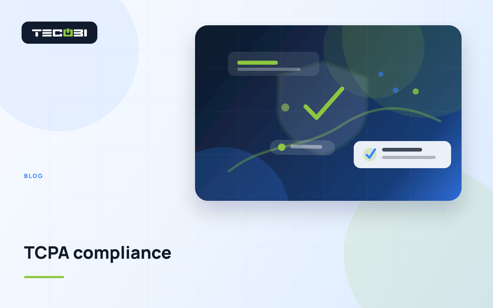 TECOBI article artwork for TCPA Compliance in 2025: Why Dealerships Need a Single Texting Platform to Avoid Liability