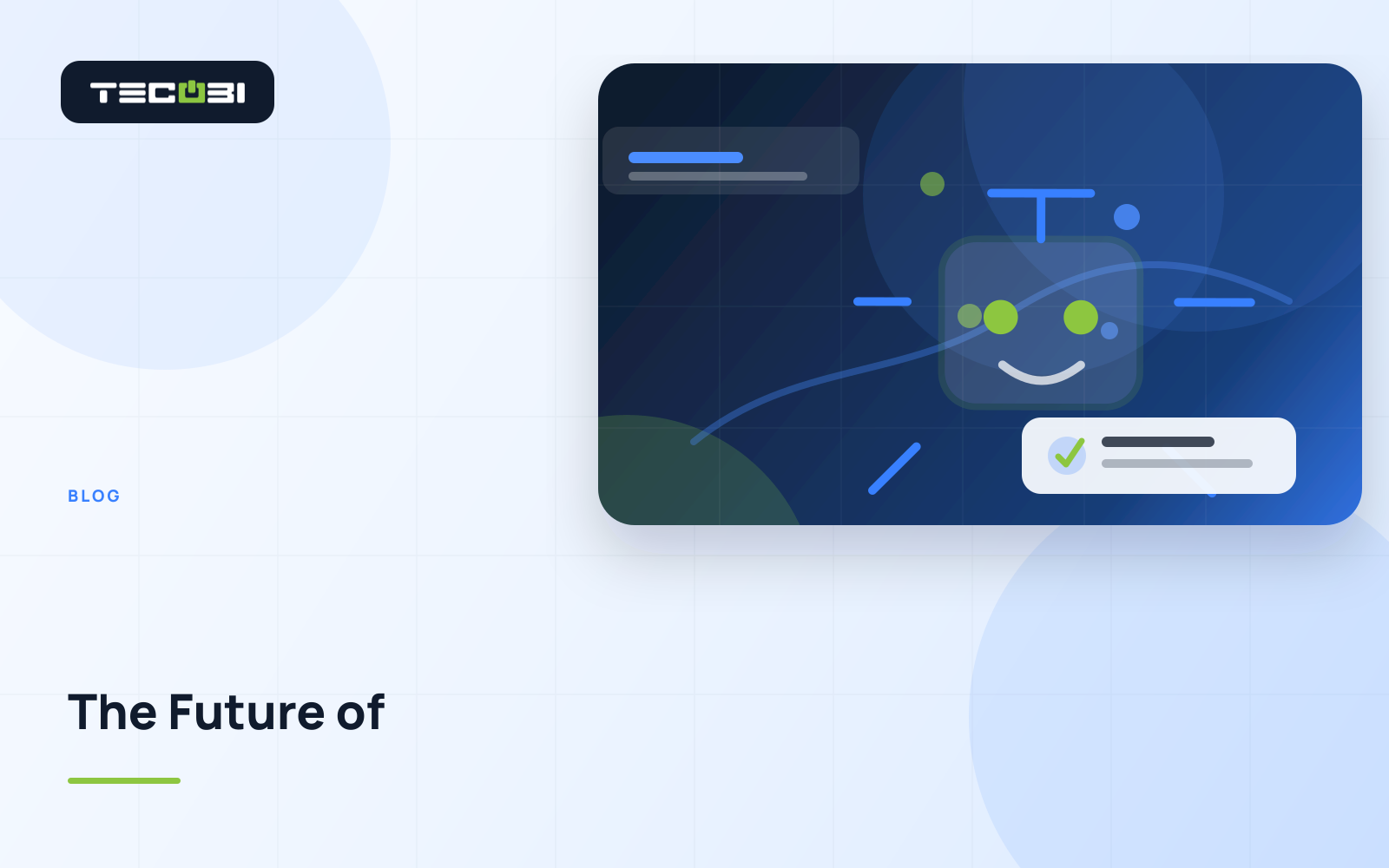 TECOBI article artwork for The Future of Automotive Software: AI, Automation, and Smarter Sales Tools