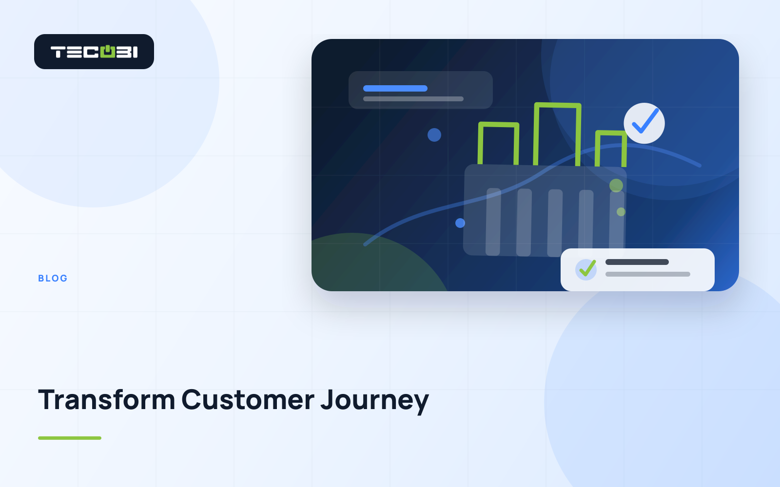 TECOBI article artwork for Transform Your Customer Journey in 30 Days