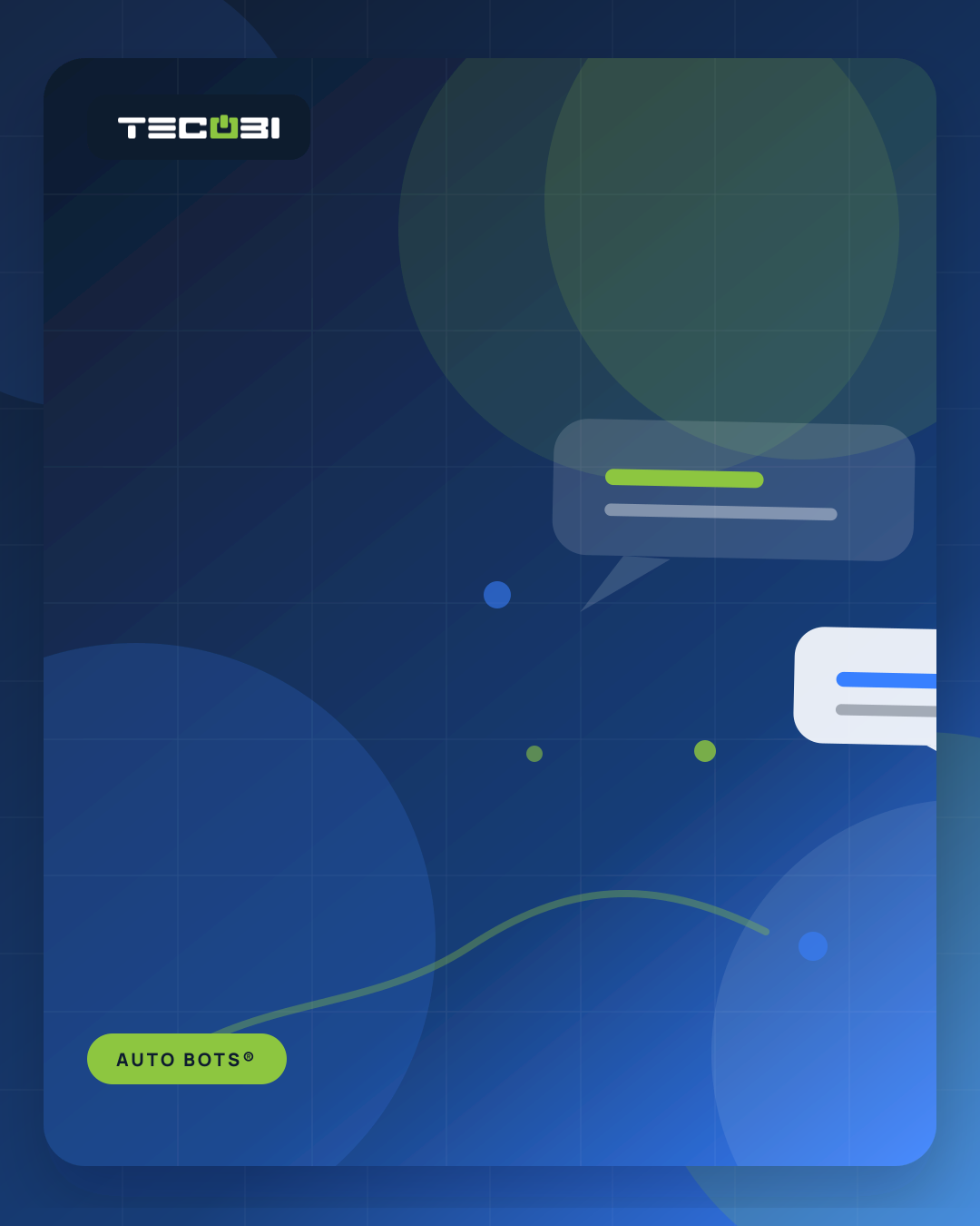 TECOBI article artwork for Revolutionizing Customer Engagement: TECOBI’s Auto Bots® Unveiled